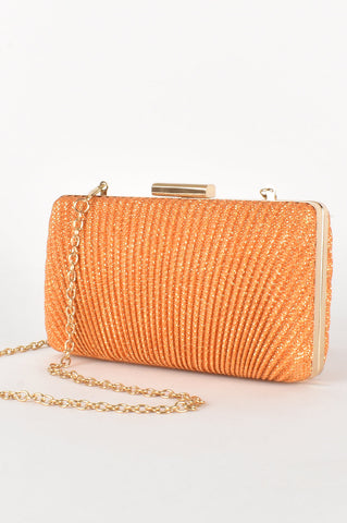 Kiera Clutch - Orange - Goupick