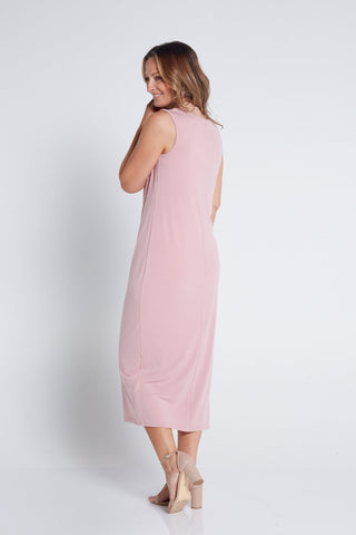 Norma Midi Stretch Slip - Blush - Goupick