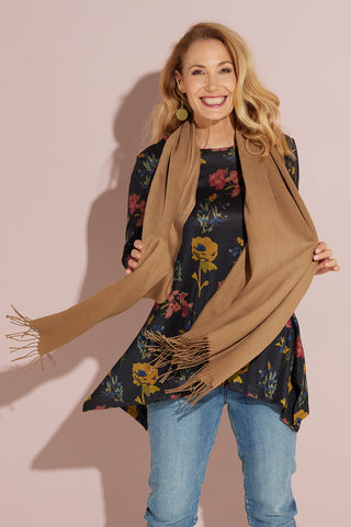 Dalia Pashmina - Camel - Goupick