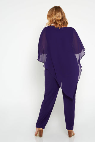 Laura  Pants - Purple - Goupick