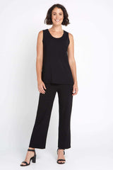 Bamboo Tank Top - Black - Goupick