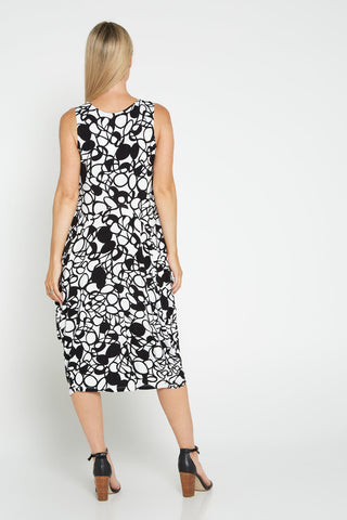 Joyce Dress - Black/White - Goupick