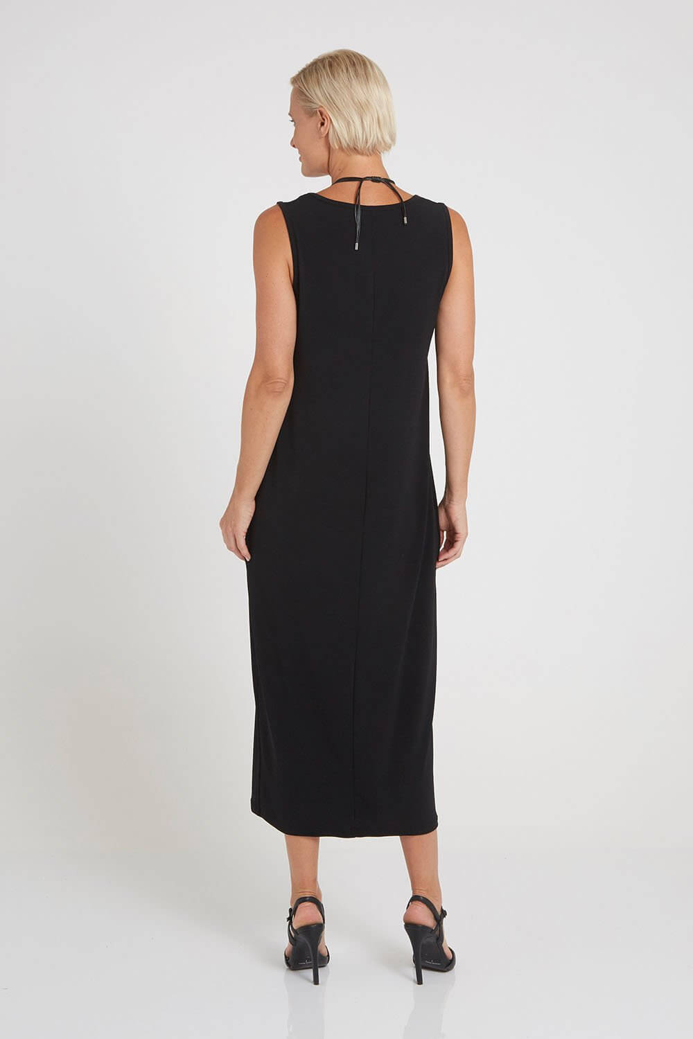 Norma Midi Stretch Slip - Black - Goupick