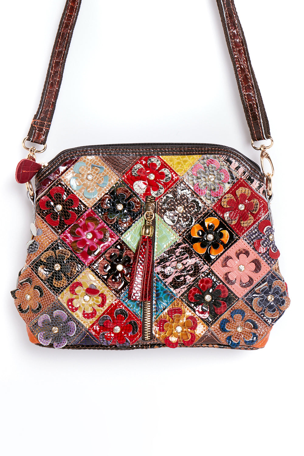 Annabella Bag - Floral Patchwork - Goupick