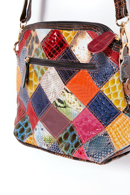 Annabella Bag - Floral Patchwork - Goupick