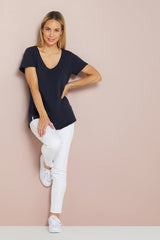 Fundamental Vee Tee - Navy - Goupick