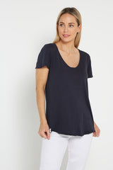 Fundamental Vee Tee - Navy - Goupick