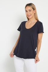 Fundamental Vee Tee - Navy - Goupick
