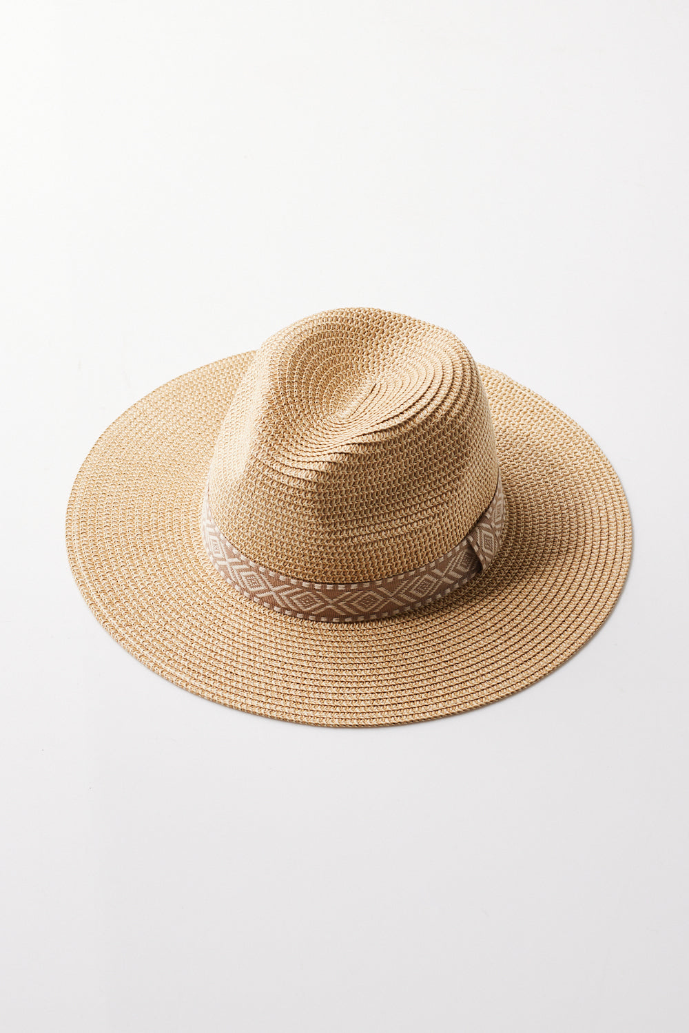 Clarissa Straw Hat - Natural Aztec - Goupick