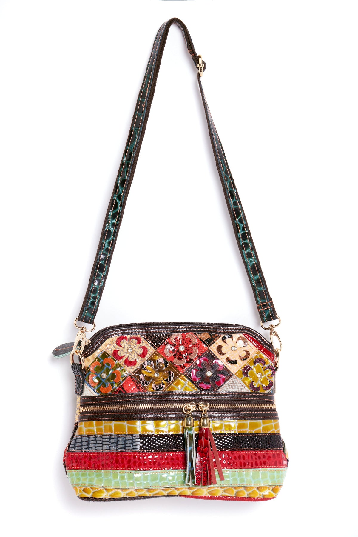 Eleanora Bag - Multi Patchwork - Goupick