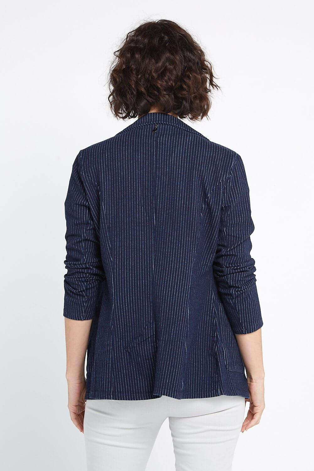 Cheryl Blazer - Navy/Pinstripe - Goupick