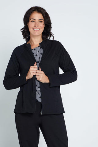 Alice Track Jacket - Black - Goupick