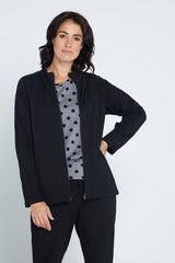 Alice Track Jacket - Black - Goupick