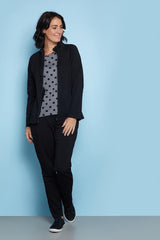 Alice Track Jacket - Black - Goupick