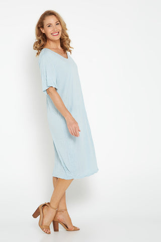Lori Dress - Cloudy Blue - Goupick