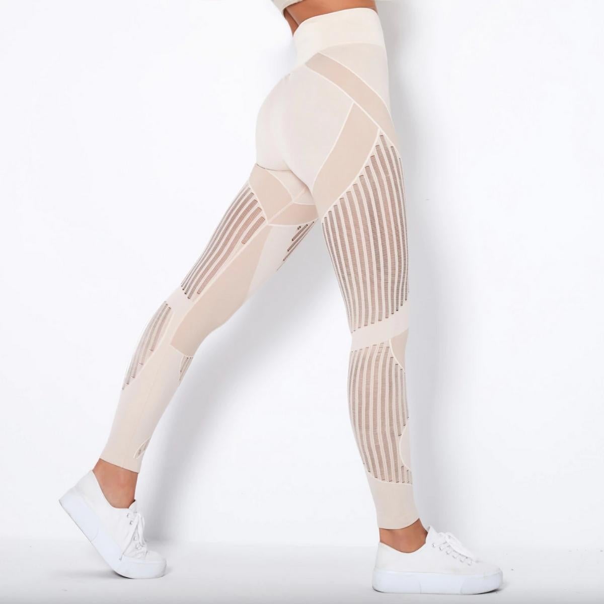 Mesh Seamless Leggings