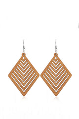 Elia Earrings - Wood Geo - Goupick