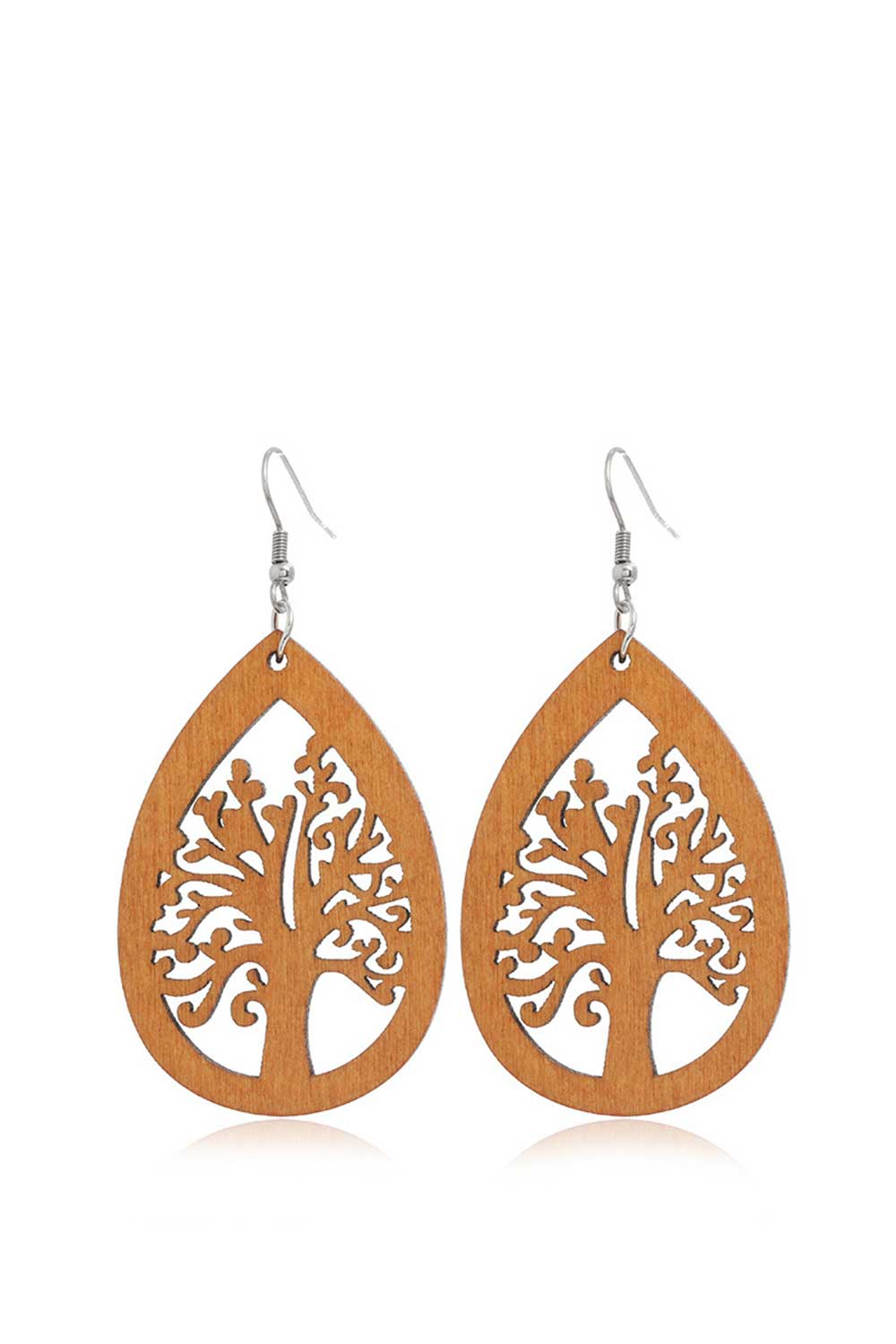 Tree of Life Earings - Wood Tree - Goupick