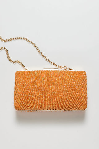 Kiera Clutch - Orange - Goupick