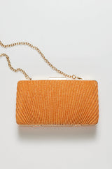 Kiera Clutch - Orange - Goupick