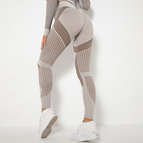 Mesh Seamless Leggings