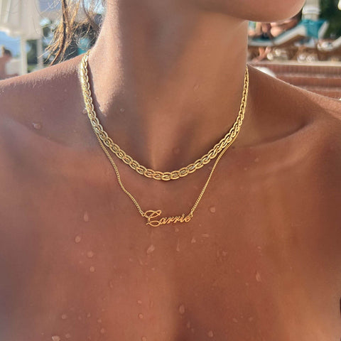 Personalized Name Necklace | Custom Gold & Silver