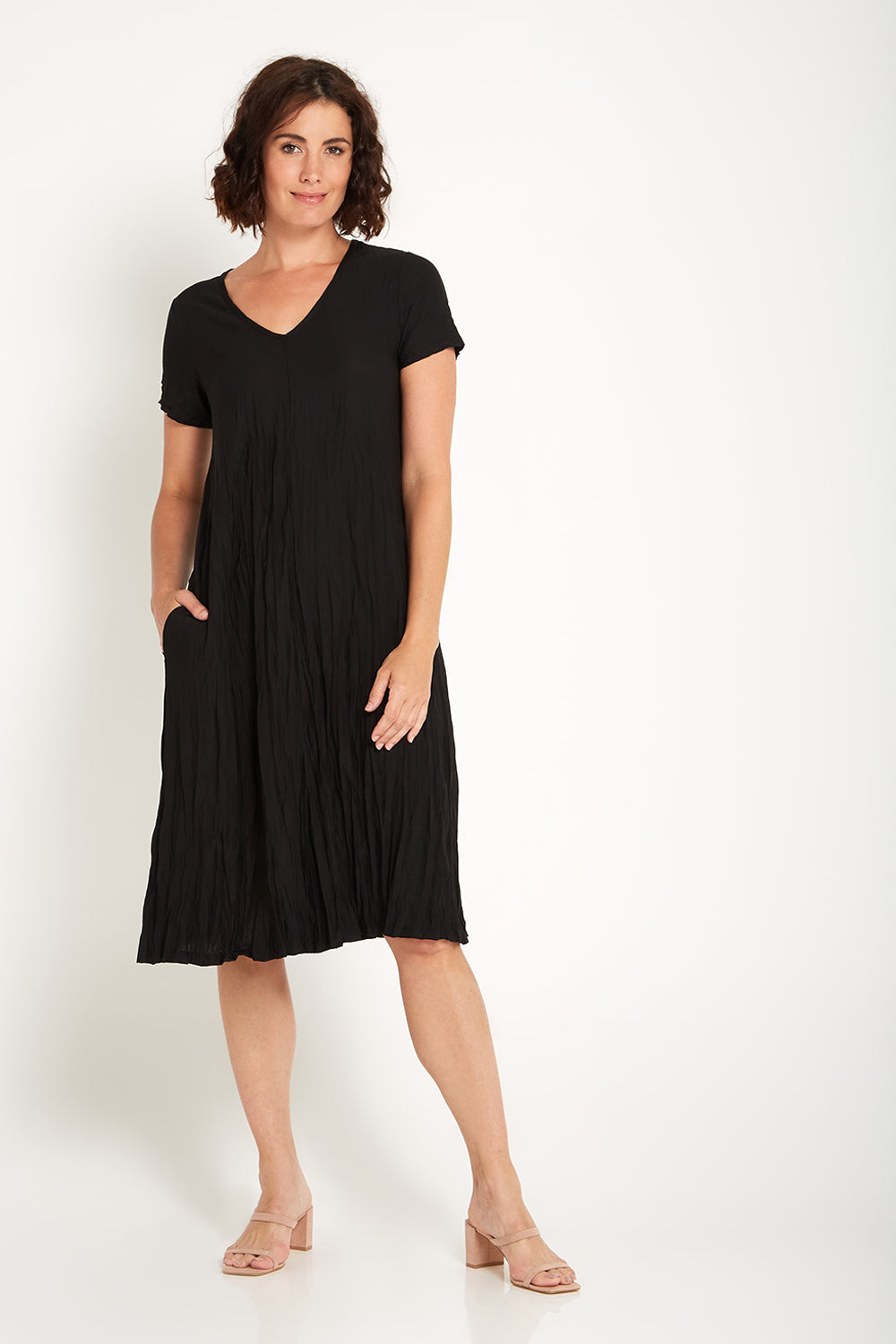 Olivia Dress - Black - Goupick