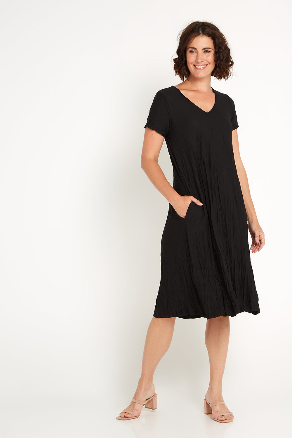 Olivia Dress - Black - Goupick