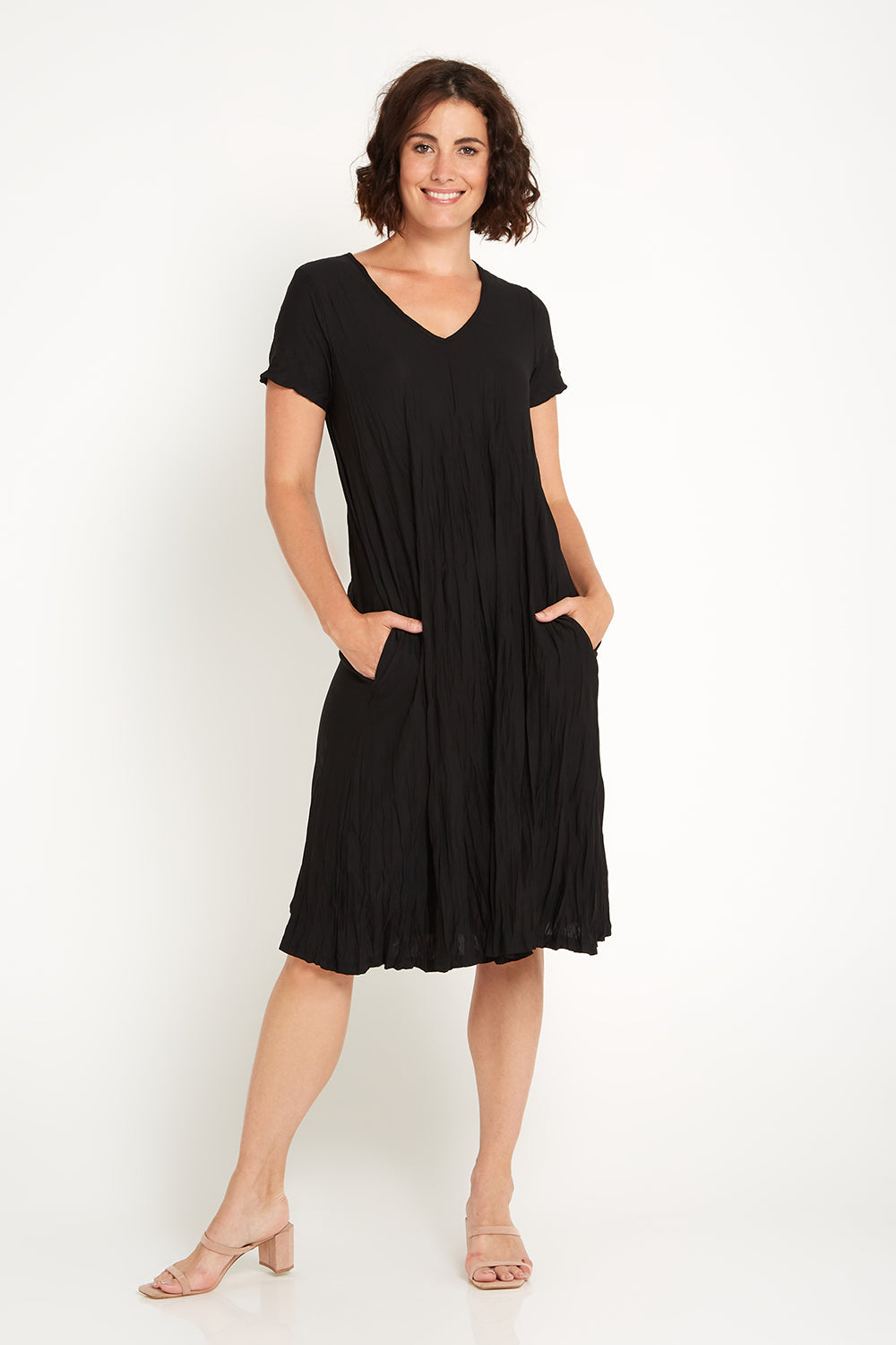 Olivia Dress - Black - Goupick