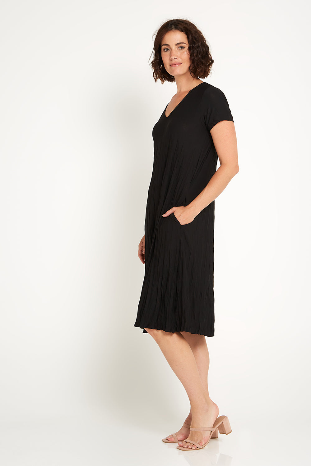 Olivia Dress - Black - Goupick