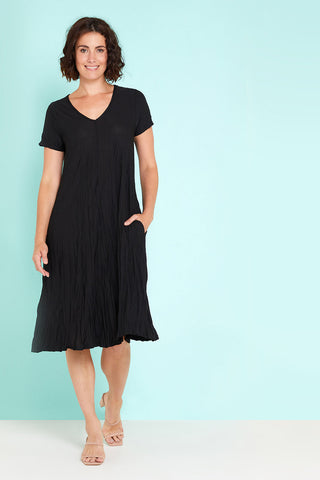 Olivia Dress - Black - Goupick