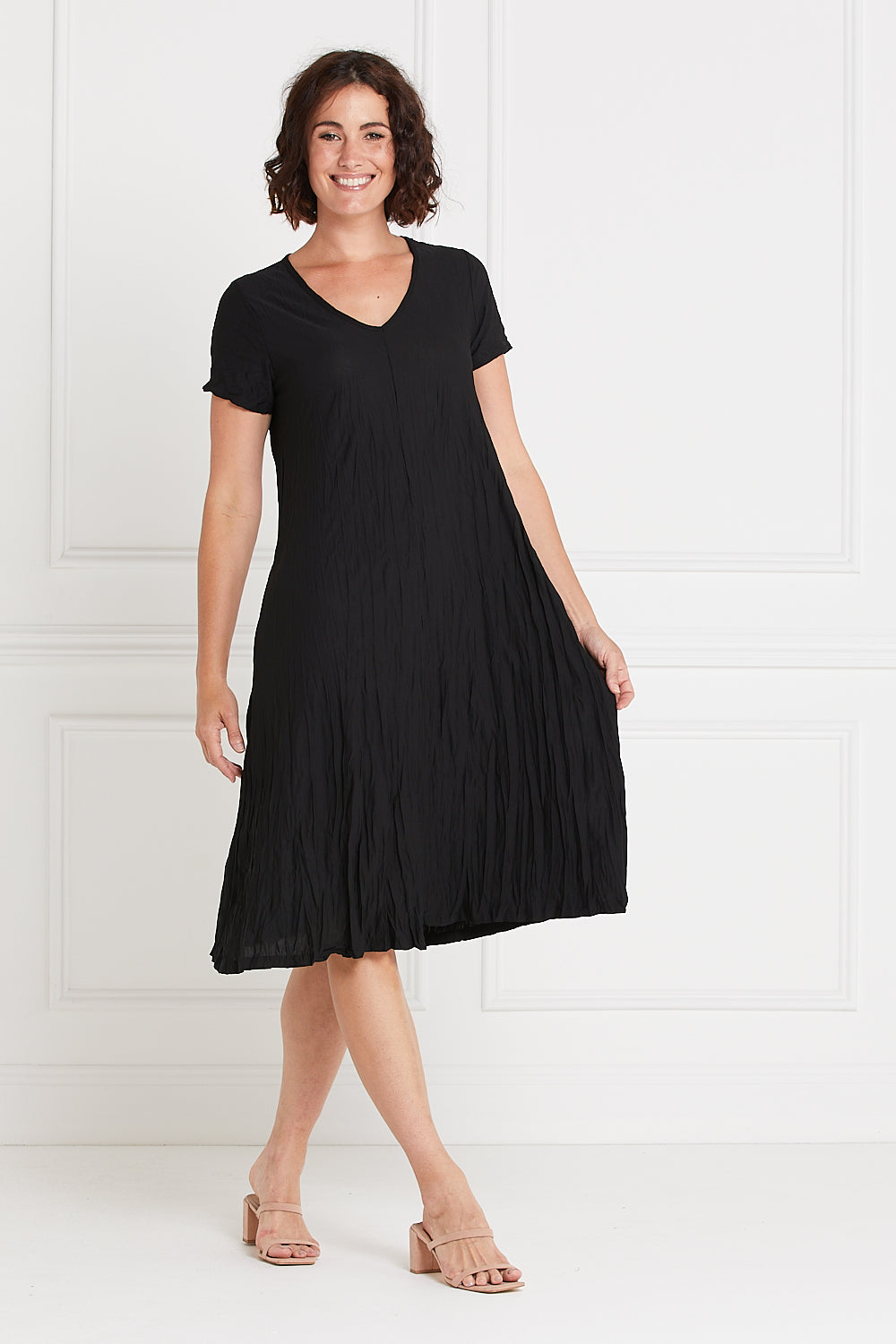 Olivia Dress - Black - Goupick