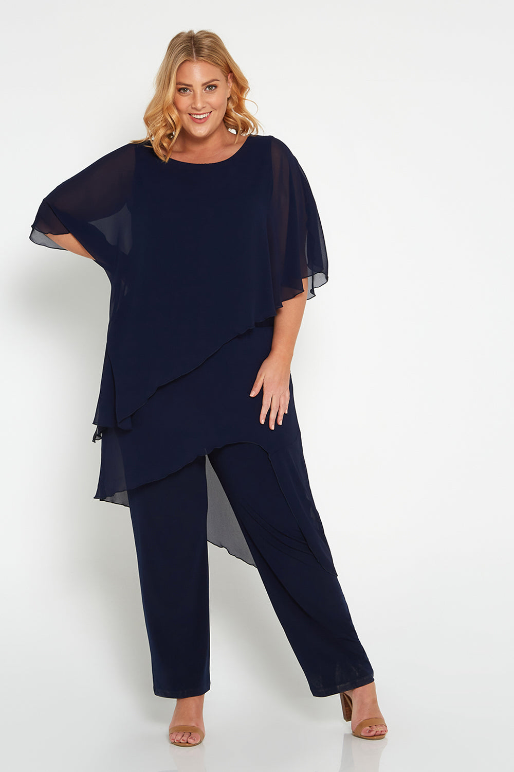 Giana Jumpsuit - Navy - Goupick