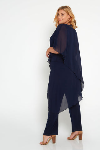 Giana Jumpsuit - Navy - Goupick