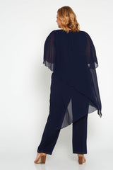 Giana Jumpsuit - Navy - Goupick