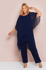 Giana Jumpsuit - Navy - Goupick