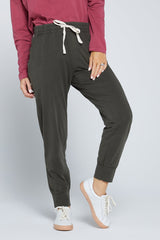 Wash Out Lounge Pants - Dark Khaki - Goupick