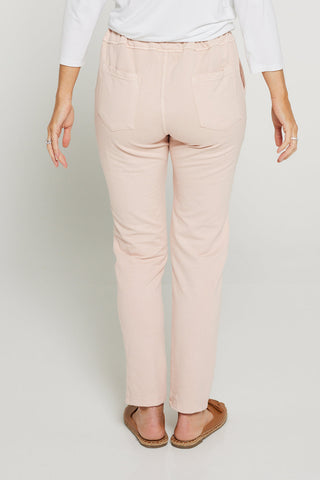 Julie Cotton Pants - Rosa - Goupick