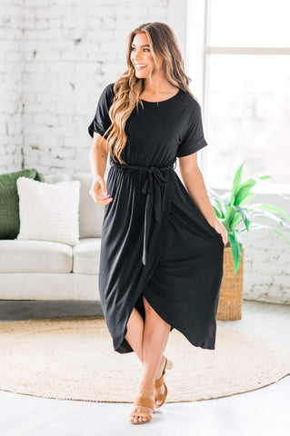 Dawn Tulip Hem Dress - Goupick
