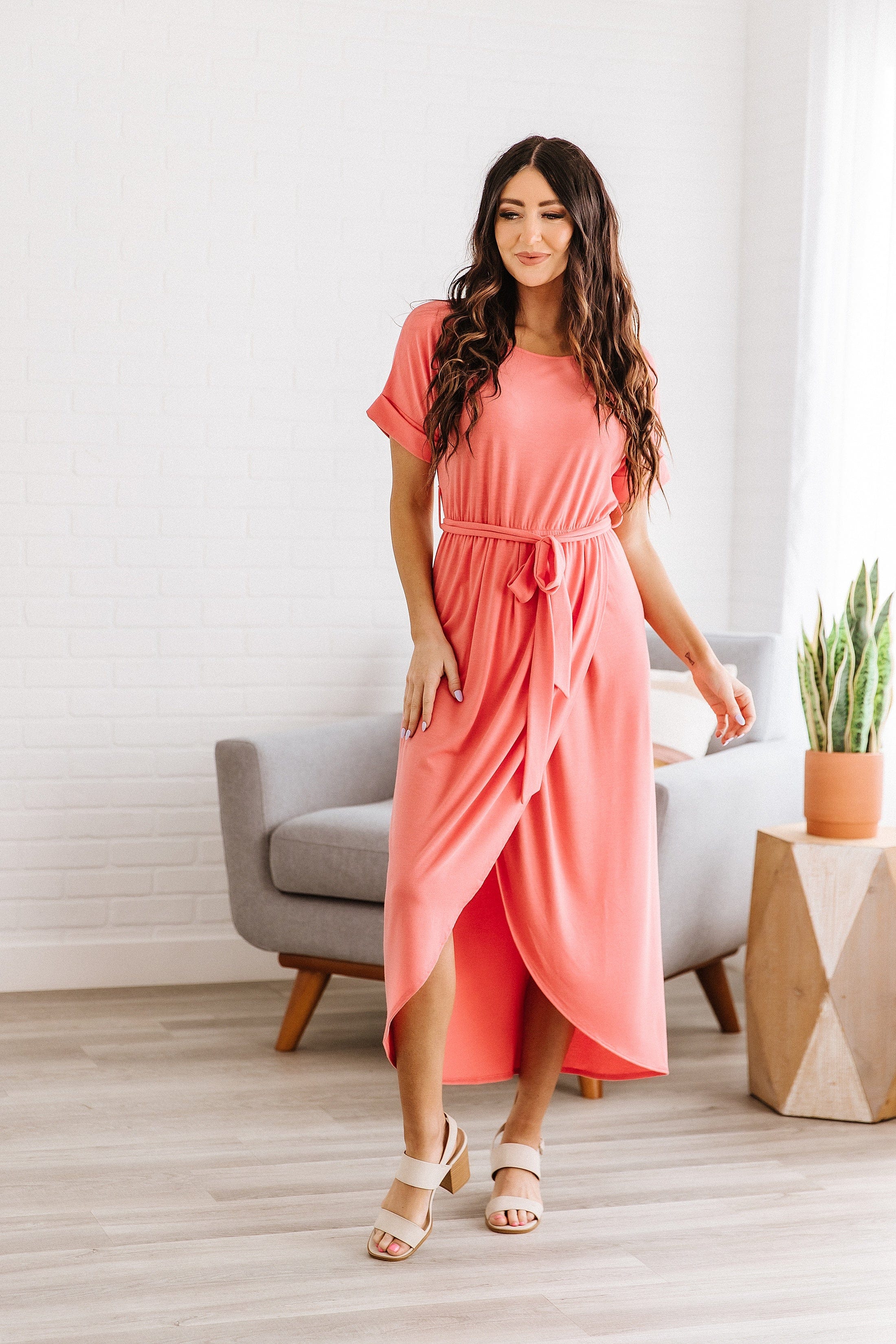 Dawn Tulip Hem Dress - Goupick