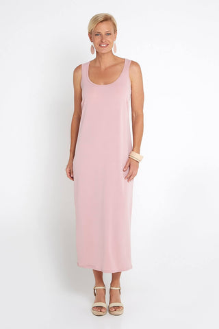 Norma Midi Stretch Slip - Blush - Goupick