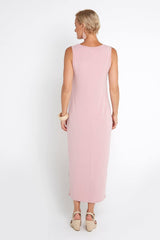 Norma Midi Stretch Slip - Blush - Goupick