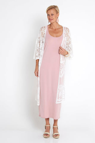 Norma Midi Stretch Slip - Blush - Goupick