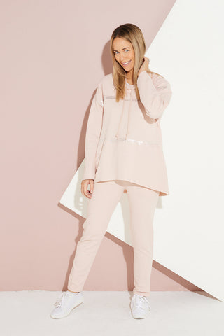 Julie Cotton Pants - Rosa - Goupick