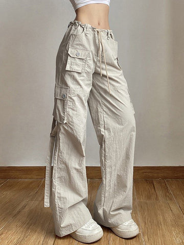 Y2K Low Rise Cargo Pants