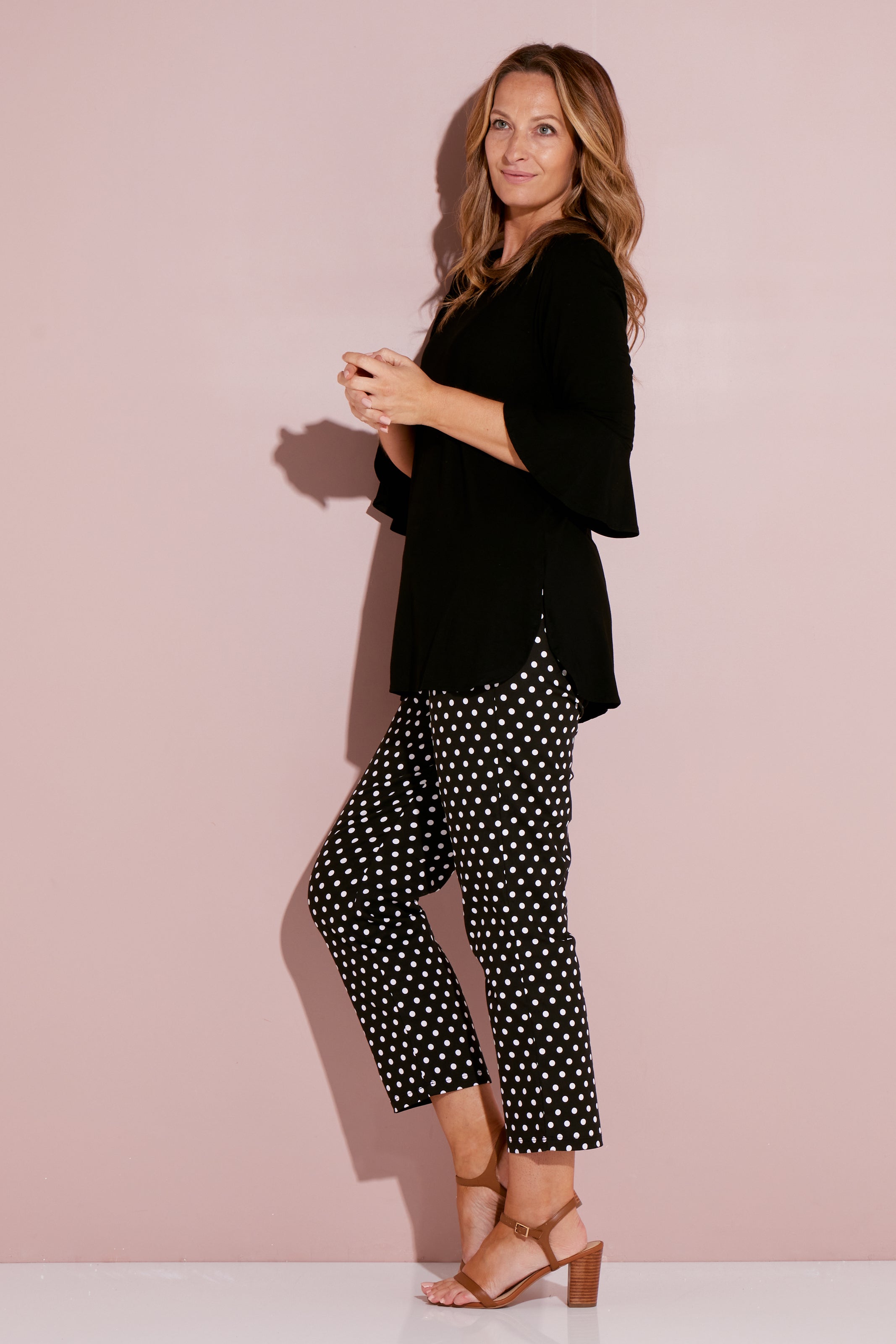 Rachel Pants - Black Spot - Goupick