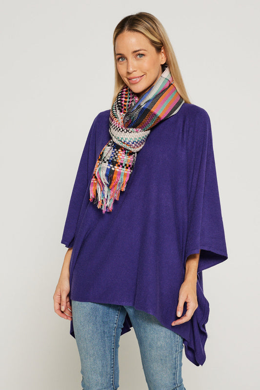 Shay Scarf - Bone/Multi - Goupick