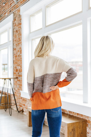Lisa Color Block Sweater - Goupick