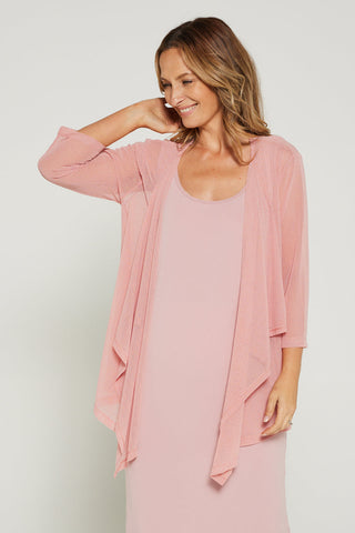 Norma Midi Stretch Slip - Blush - Goupick