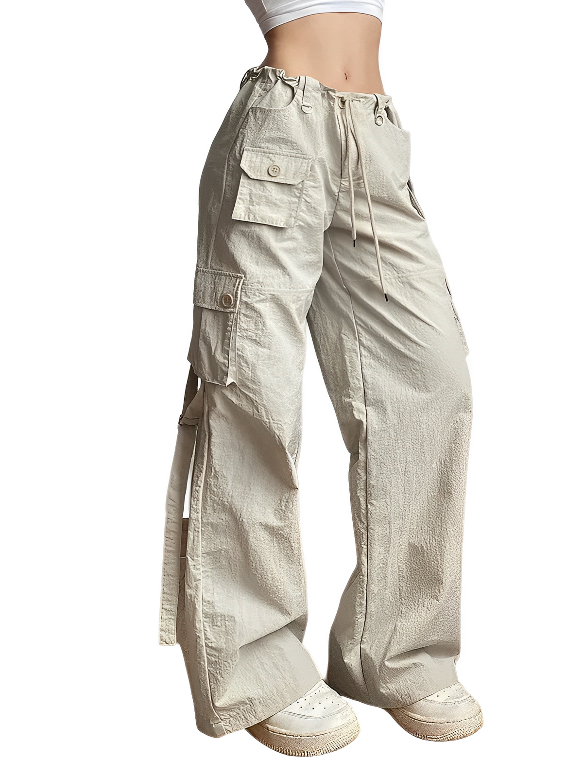 Y2K Low Rise Cargo Pants